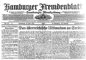 Ultimátum a Serbia.